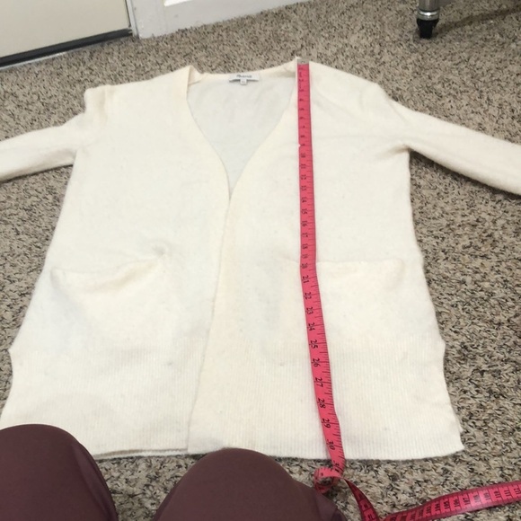 Madewell Cozy Walker Cardigan Se Size XXS Ecru Cream - Picture 9 of 10